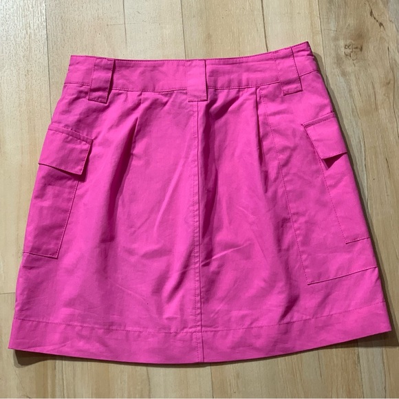 Women's High-Rise Cargo Mini Skirt Future Collective Pink Size 00 - Picture 6 of 7